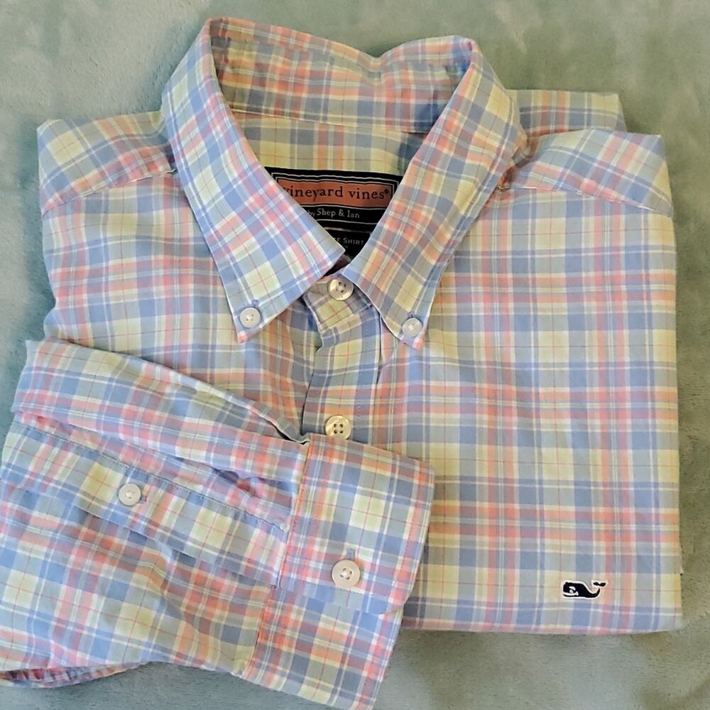 Vineyard Vines Collegiate Long Sleeve Shirt size Large